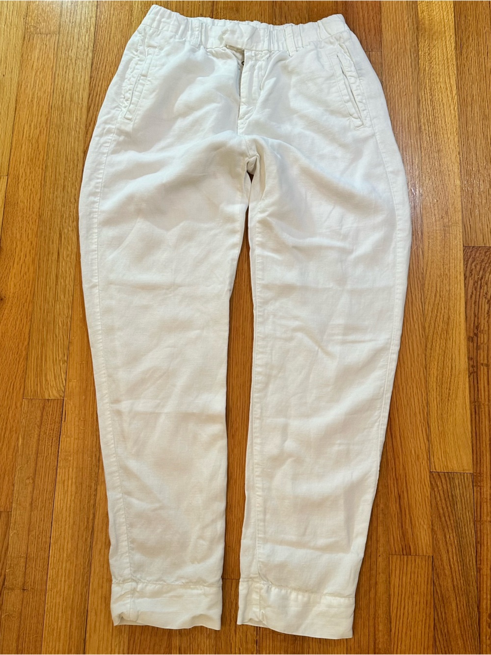 J. Crew Lyocell Linen Blend Light Pants Women's Size 0 (@)